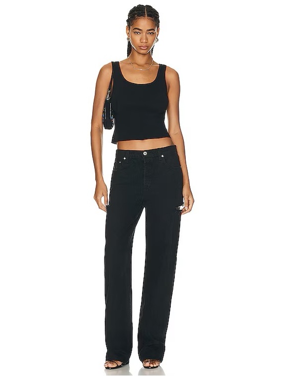 GRLFRND Denim - GRLFRND Bella Low Rise Boyfriend Jeans Black | Size 27 | NWT